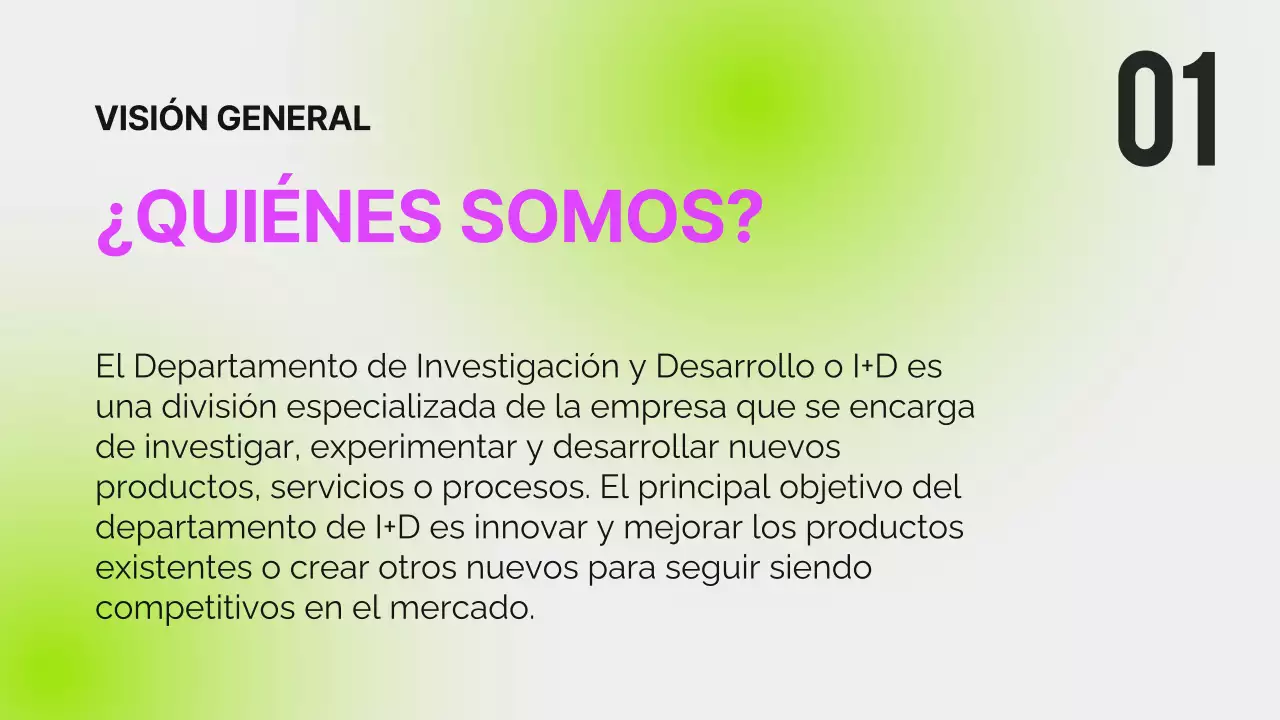 Neón negro Informe de orientación moderna