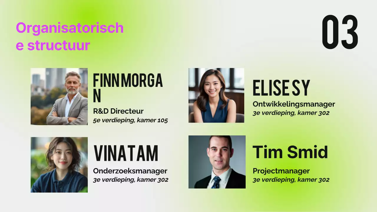 Zwart Neon Modern Oriëntatierapport