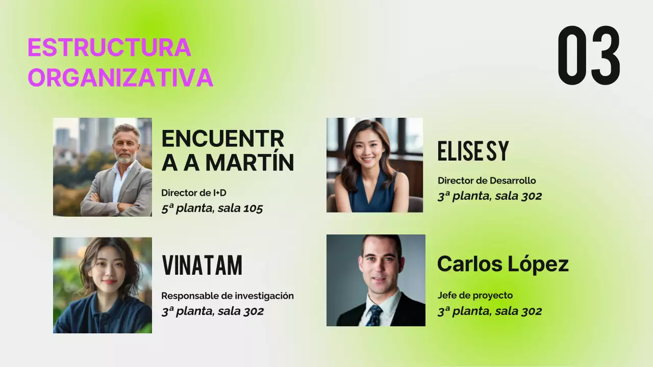 Neón negro Informe de orientación moderna