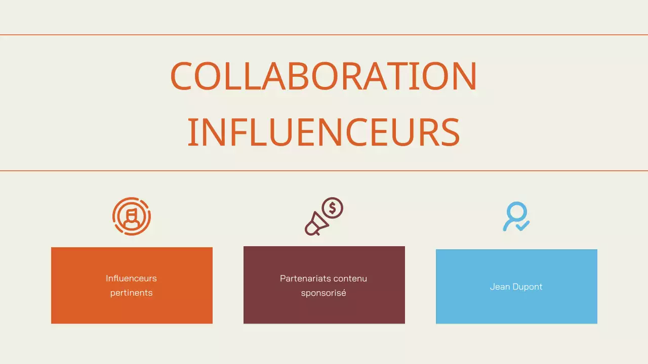 Cream Orange Simple Business Project Proposal (Proposition de projet d'entreprise simple)