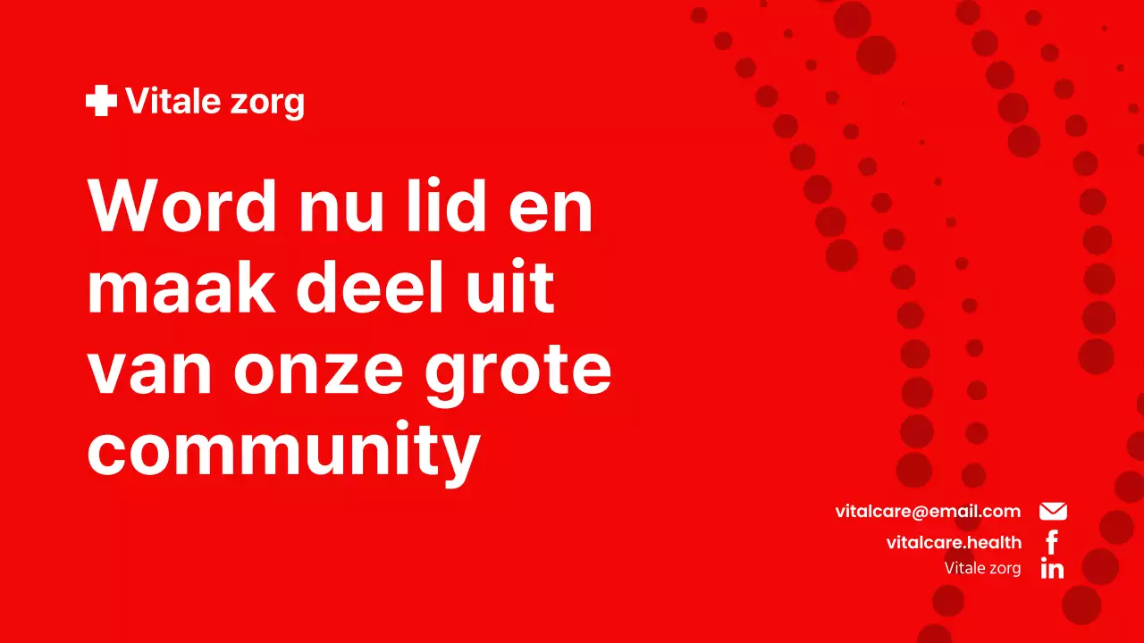 Rood Wit Moderne Gezondheidszorg Product Pitch