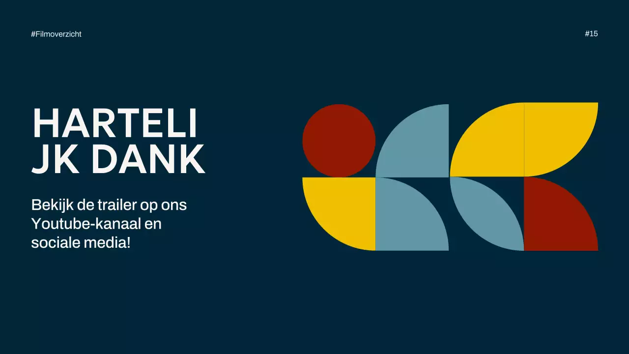 Ivory Navy Geel Eenvoudig Minimal Pop Film Overzicht Campagne