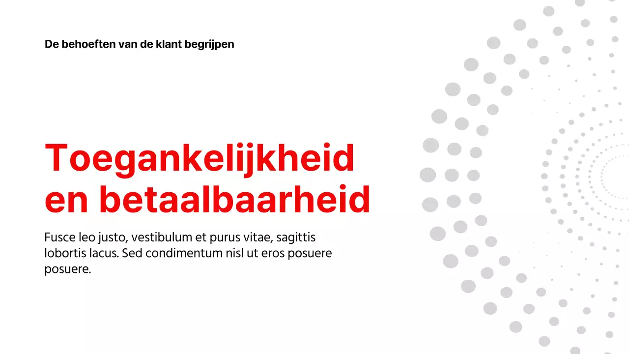 Rood Wit Moderne Gezondheidszorg Product Pitch