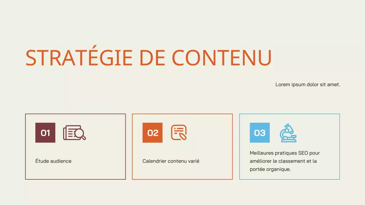 Cream Orange Simple Business Project Proposal (Proposition de projet d'entreprise simple)