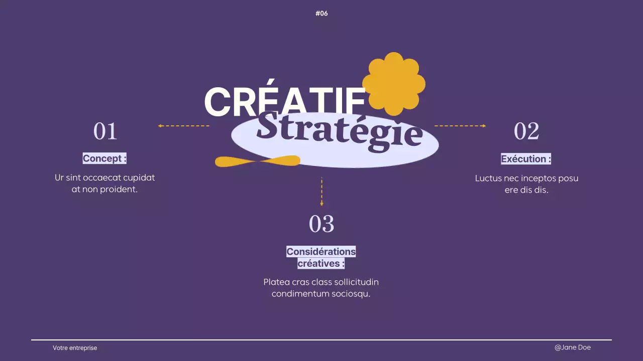 Ivory Purple Yellow Retro Creative Design Brief Guidelines