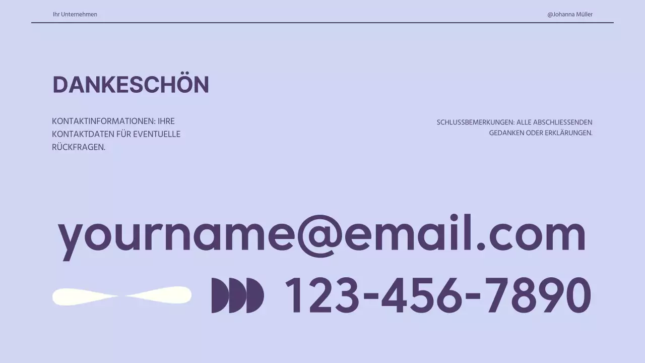 Elfenbein Lila Gelb Retro Creative Design Brief Guidelines