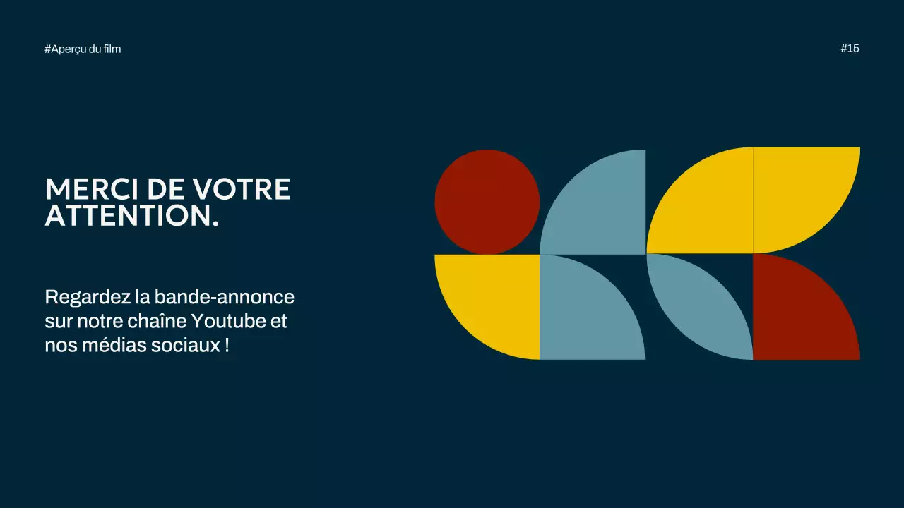 Ivory Navy Yellow Simple Minimal Pop Movie Overview Campaign