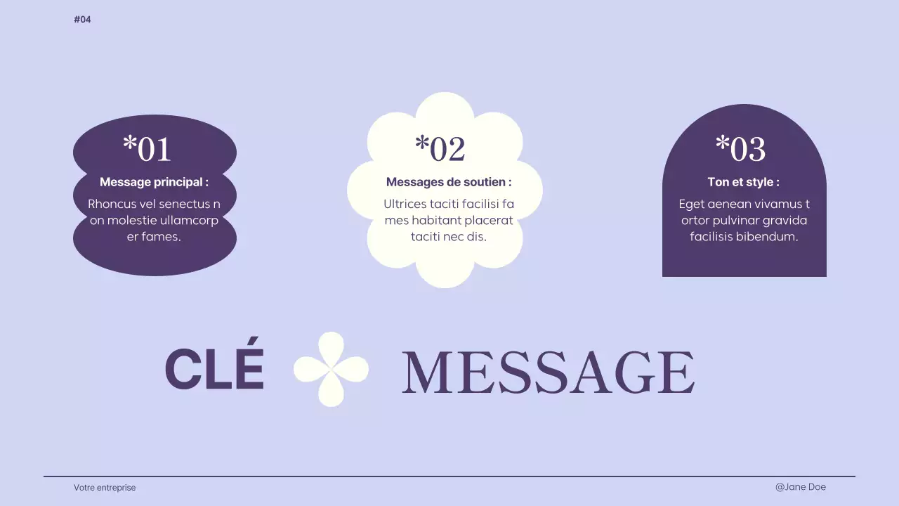 Ivory Purple Yellow Retro Creative Design Brief Guidelines