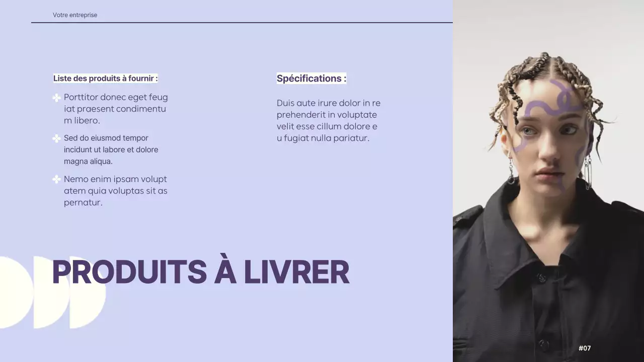 Ivory Purple Yellow Retro Creative Design Brief Guidelines