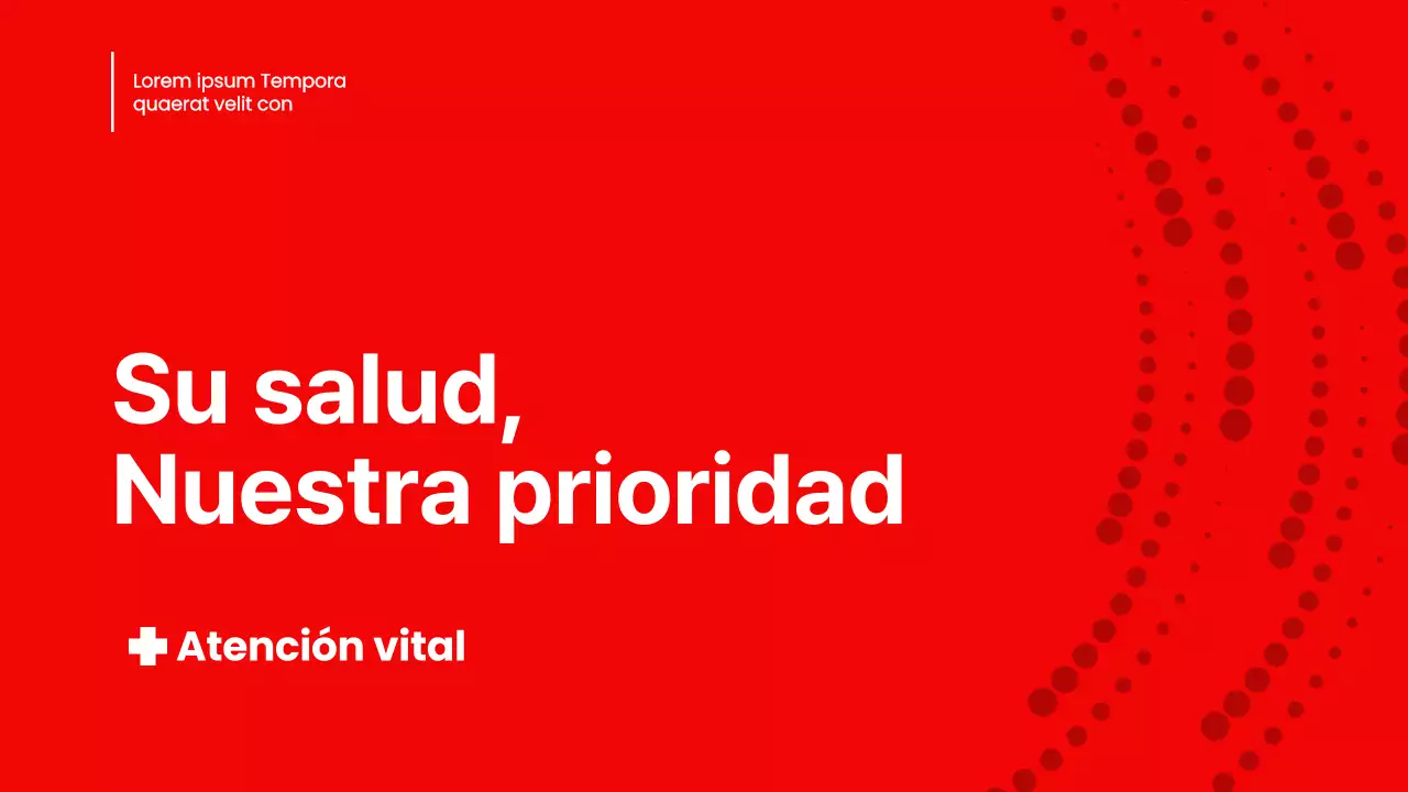 Red White Modern Healthcare Product Pitch