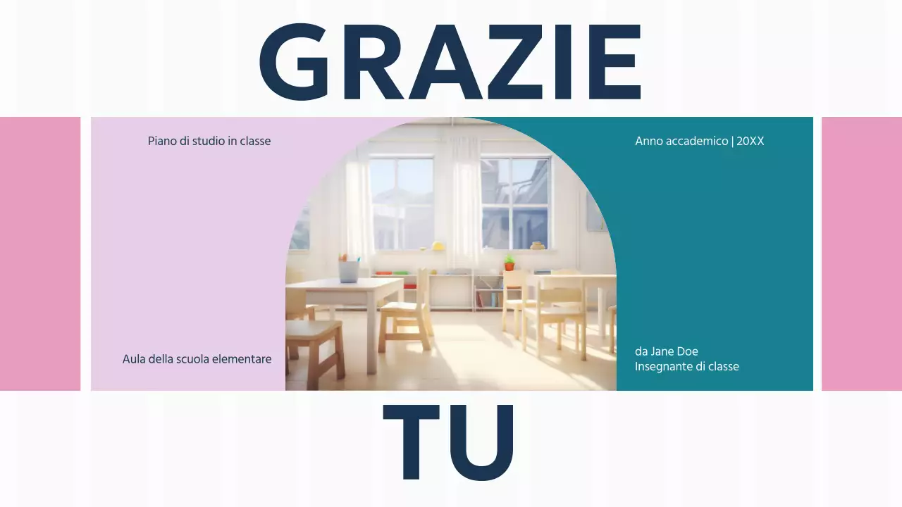 Viola Verde Pianura Piano di studio di base per l'aula Presentazione