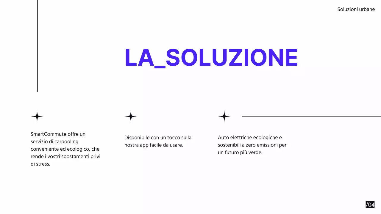 Viola Nero Moderno Minimale Proposta di Pitch Deck
