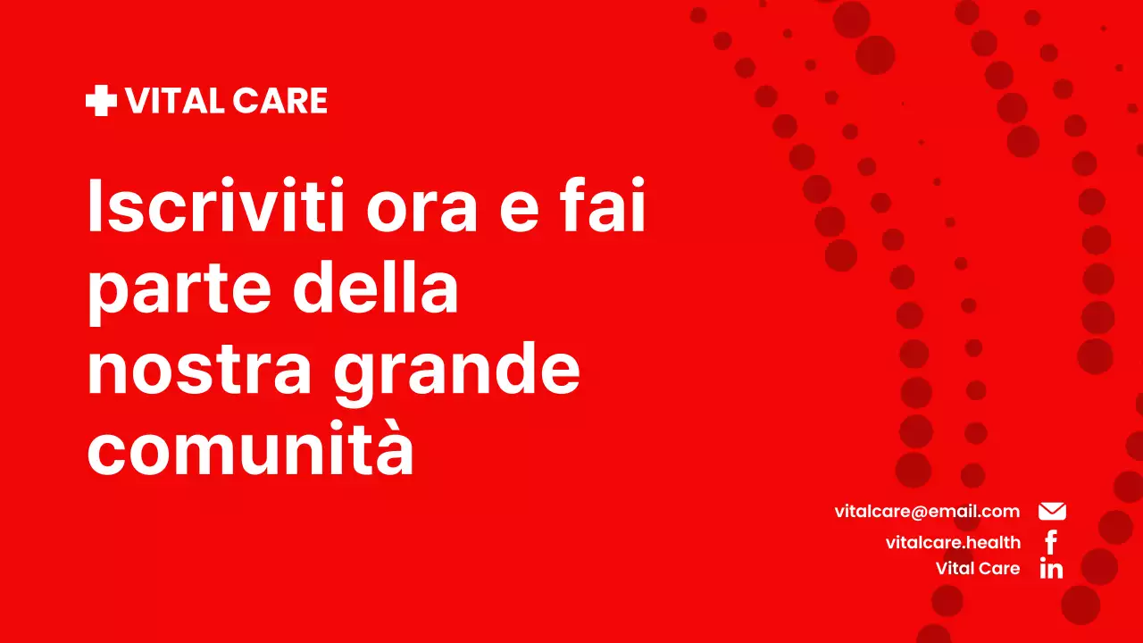 Rosso Bianco Moderno Pitch del prodotto sanitario