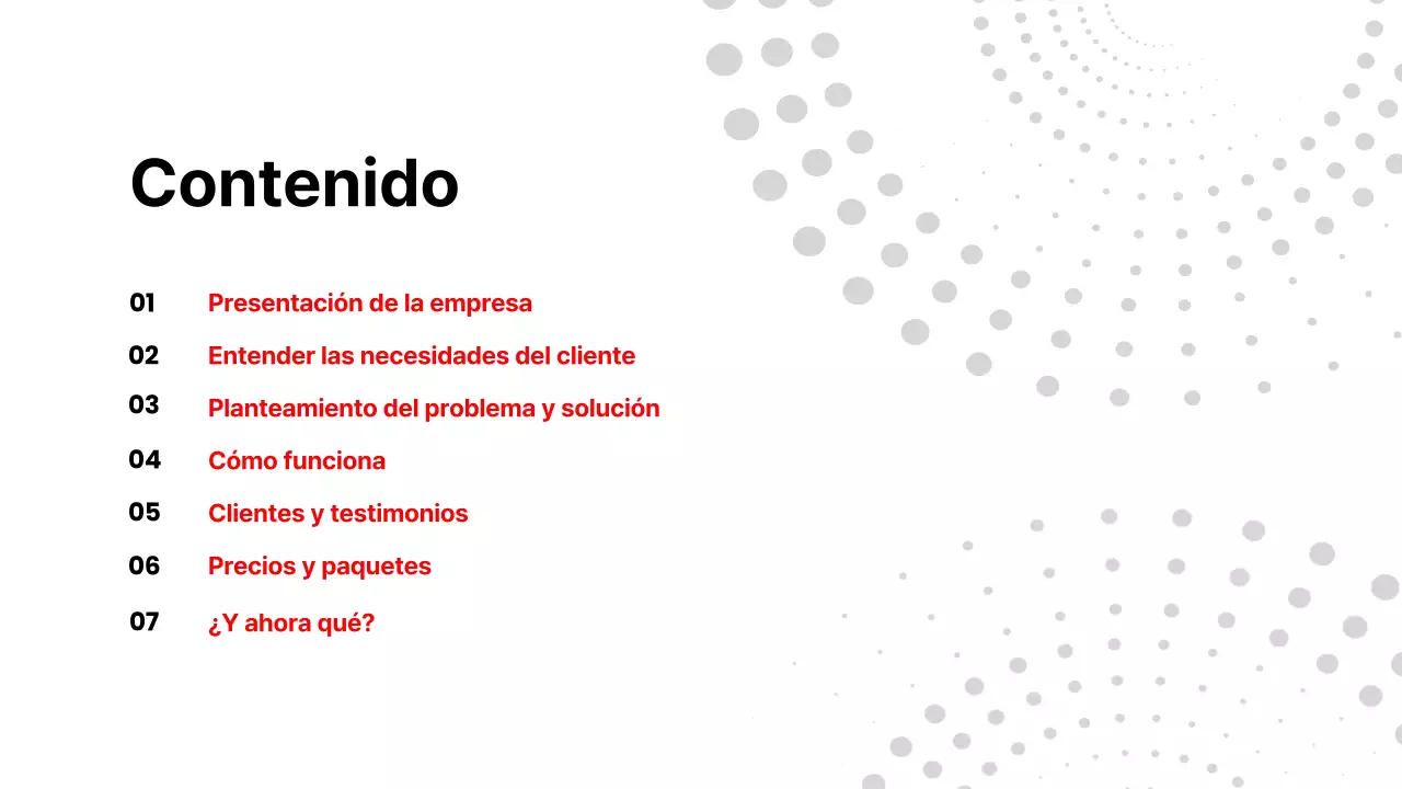 Red White Modern Healthcare Product Pitch