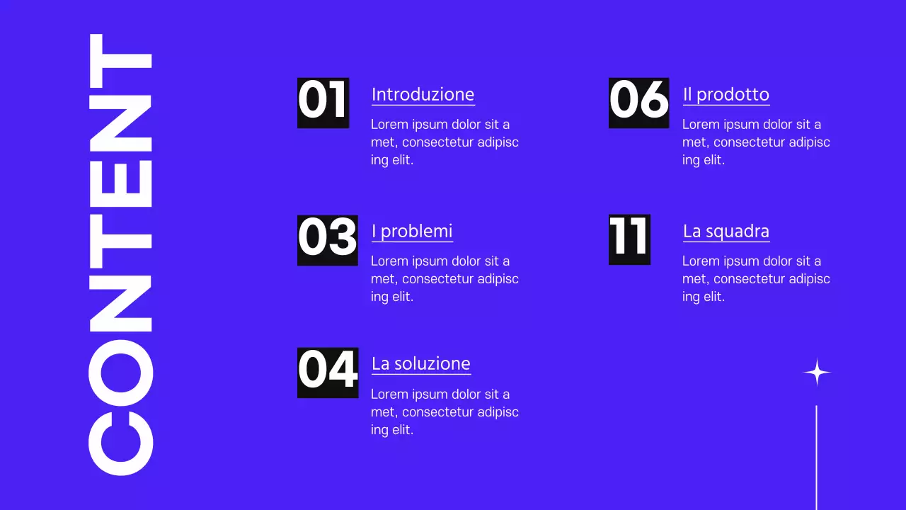 Viola Nero Moderno Minimale Proposta di Pitch Deck