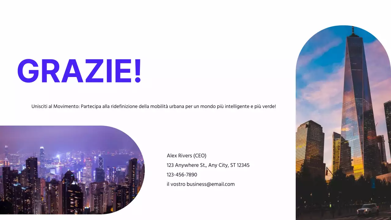 Viola Nero Moderno Minimale Proposta di Pitch Deck