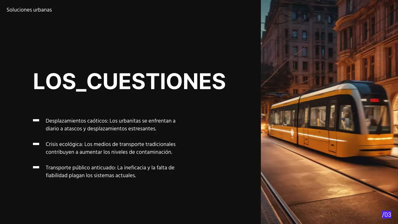 Púrpura Negro Moderno Minimal Pitch Deck propuesta