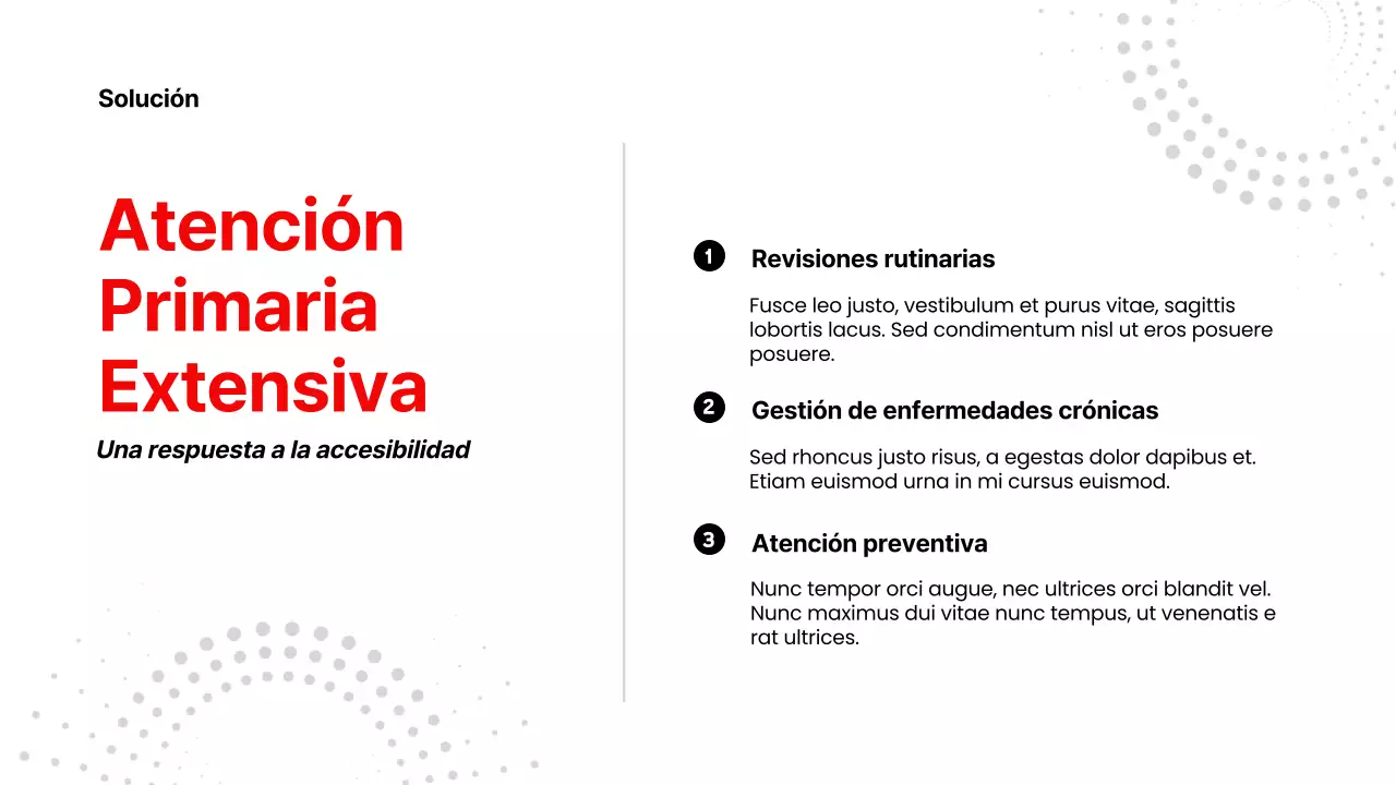 Red White Modern Healthcare Product Pitch