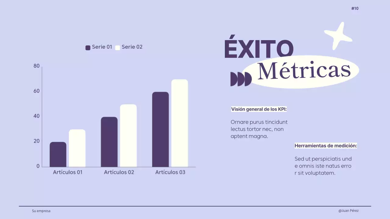 Marfil Violeta Amarillo Retro Diseño Creativo Directrices breves