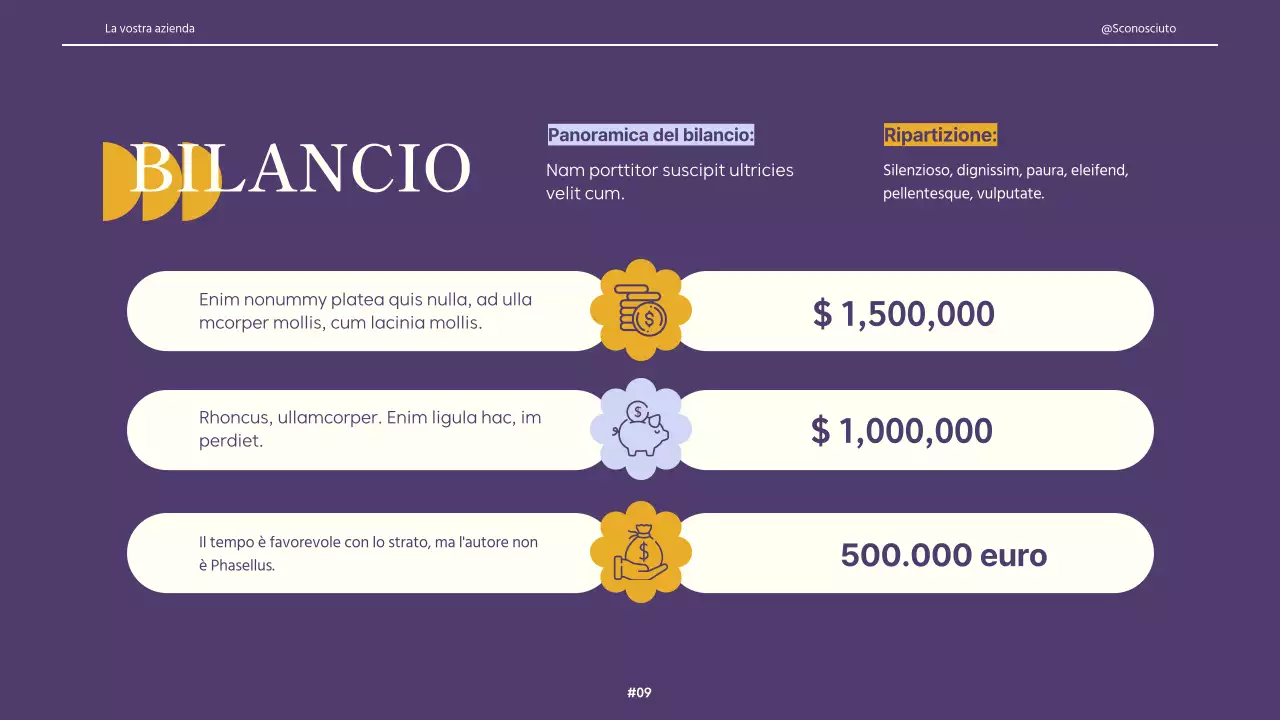 Avorio Viola Giallo Retro Linee guida per il design creativo