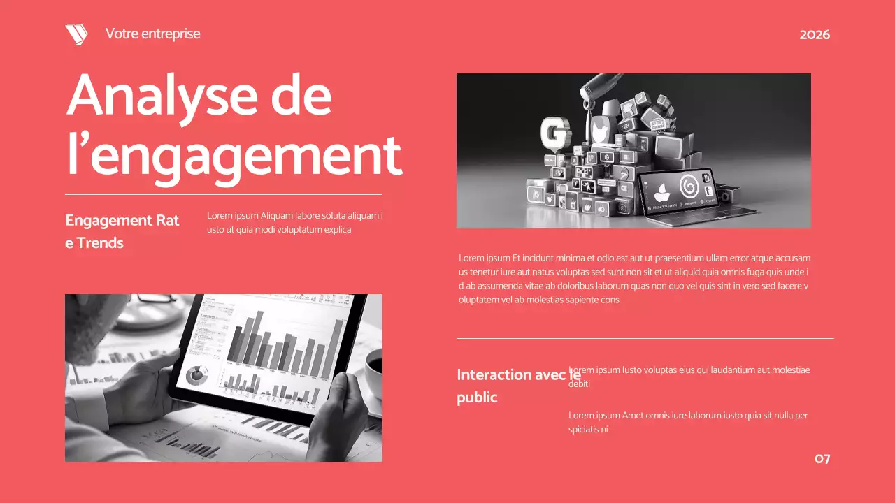 Black Red Bold Modern Social Media Report Proposal