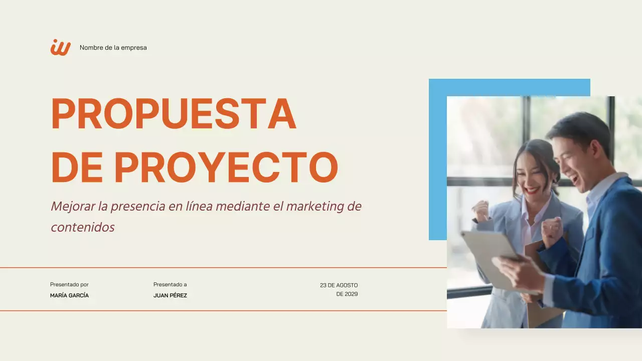 Crema Naranja Propuesta de proyecto empresarial simple