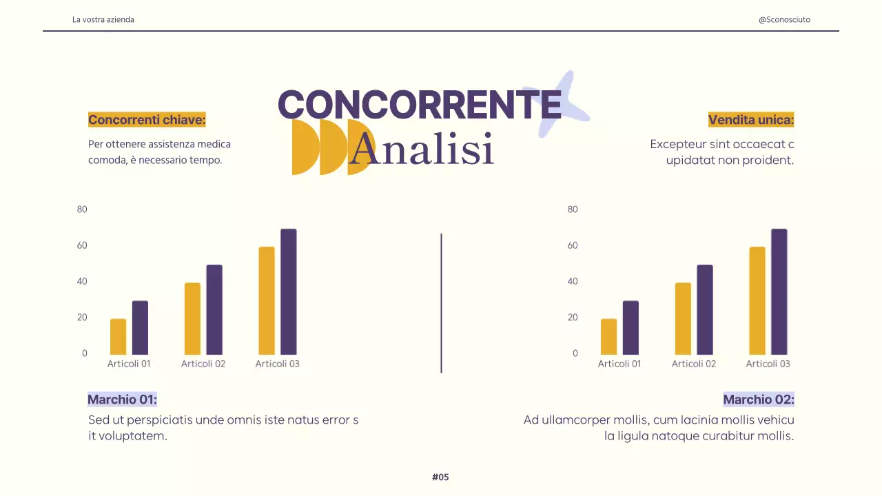 Avorio Viola Giallo Retro Linee guida per il design creativo