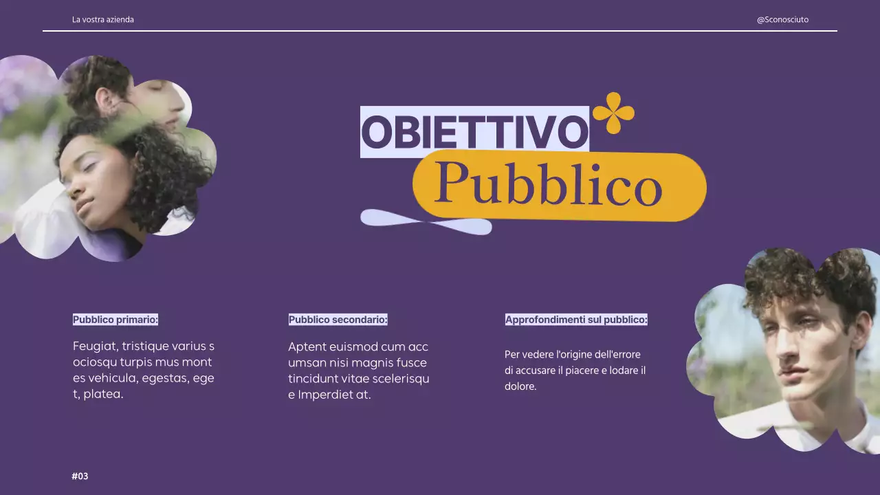 Avorio Viola Giallo Retro Linee guida per il design creativo