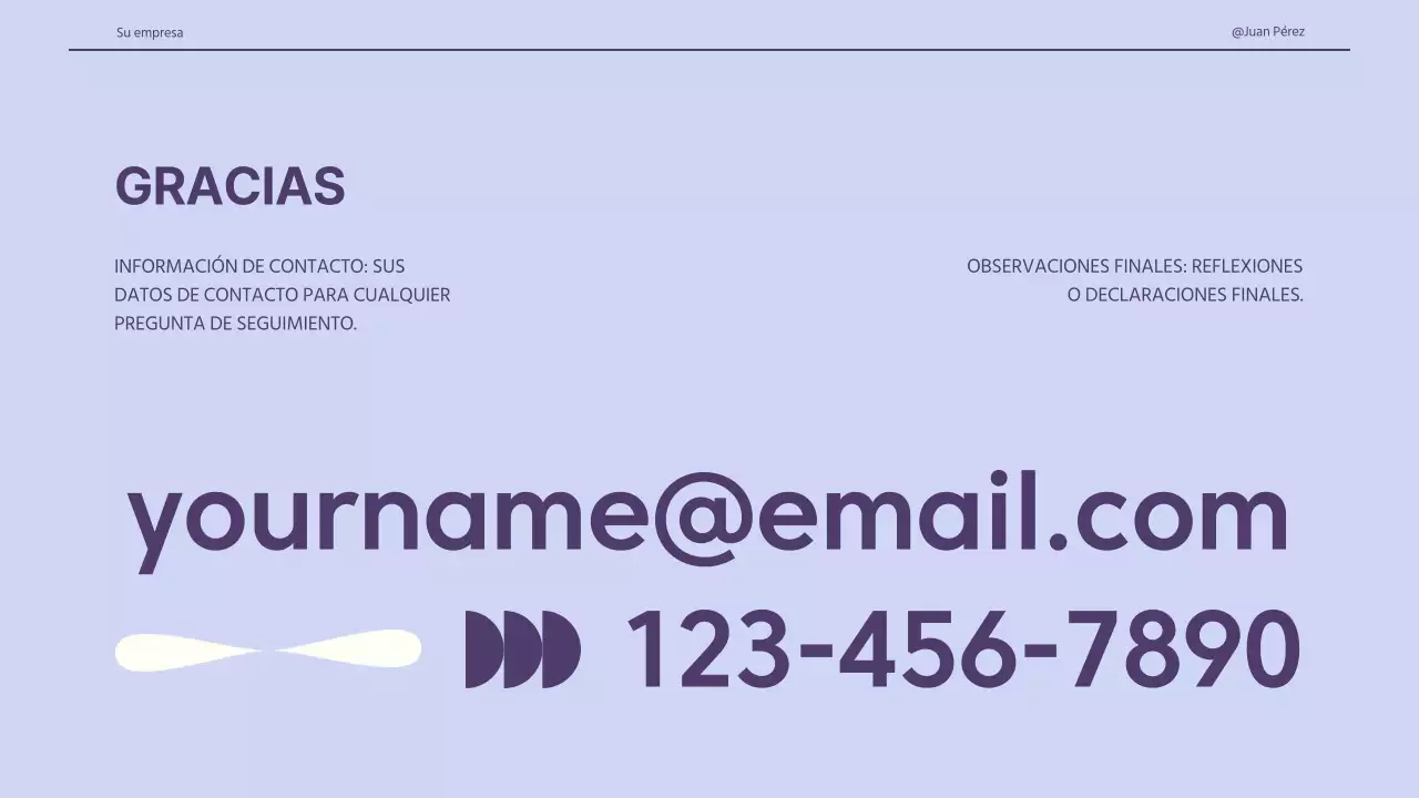 Marfil Violeta Amarillo Retro Diseño Creativo Directrices breves