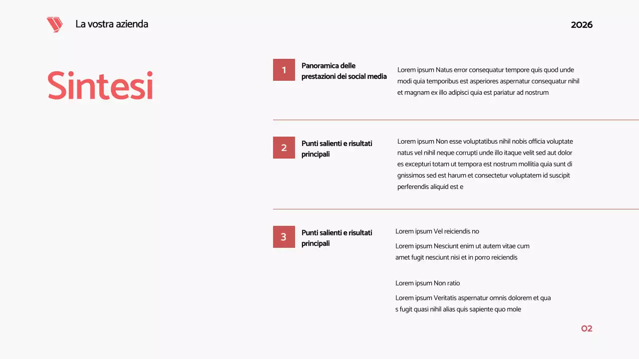 Nero Rosso Grassetto Moderno Relazione sui social media Proposta
