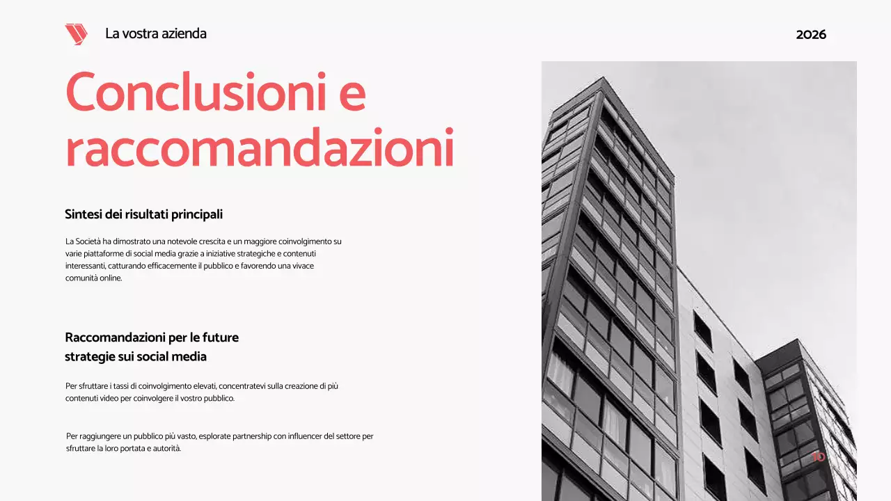 Nero Rosso Grassetto Moderno Relazione sui social media Proposta