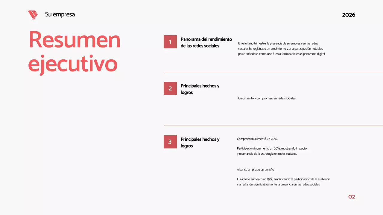 Negro Rojo Negrita Moderno Social Media Informe Propuesta