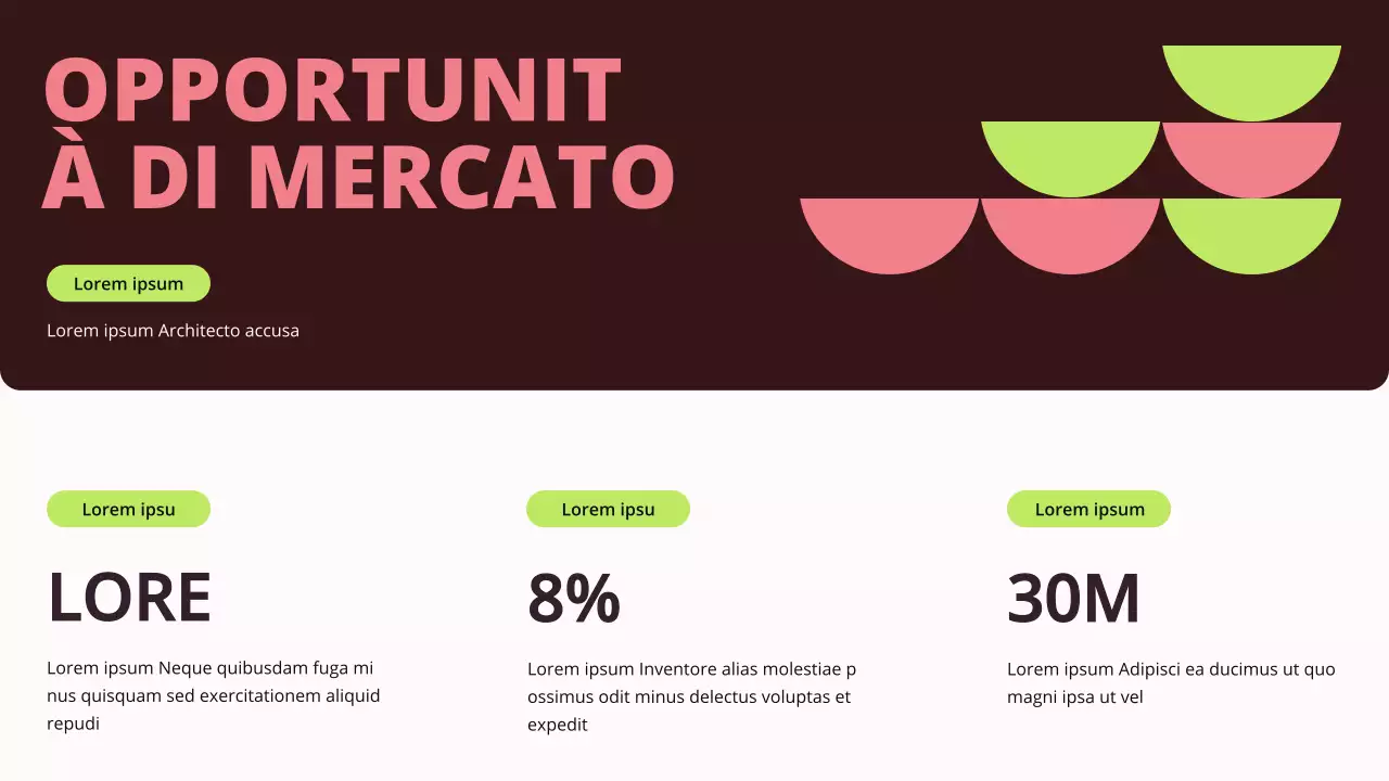 Proposta di finanziamento per piccole imprese Green Geometric