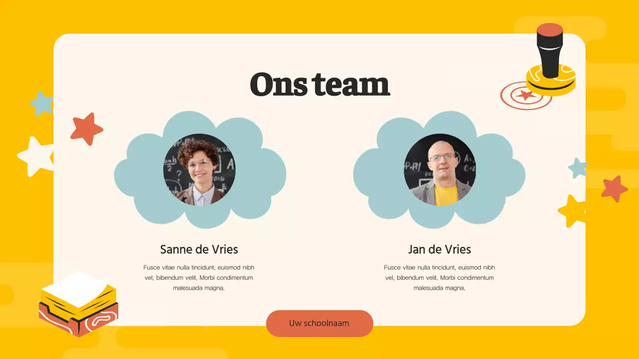 Orange Pop Middelbare School Studiegids Studiemateriaal