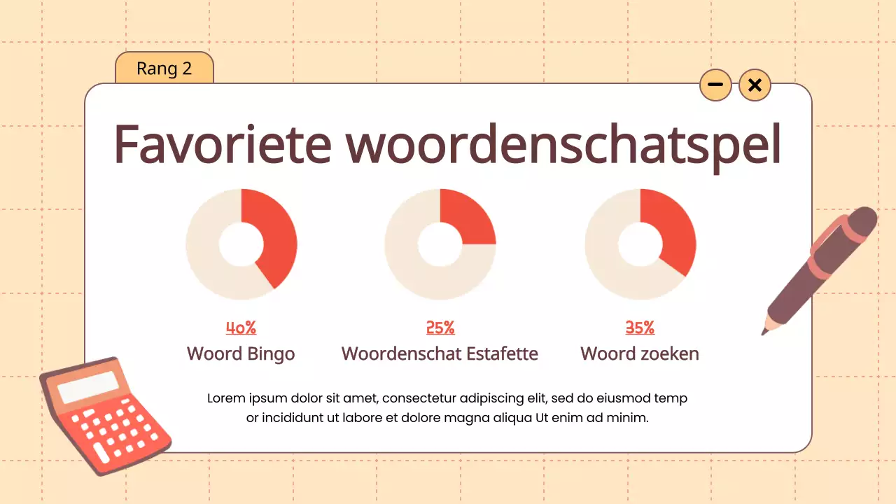 Oranje Animatie Woordenschat Leuke spelletjes Lesmateriaal