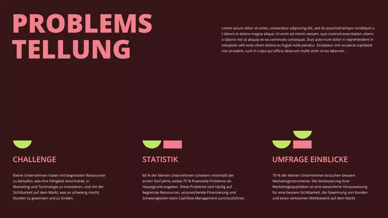 Green Geometric Small Business Funding Pitch Proposal