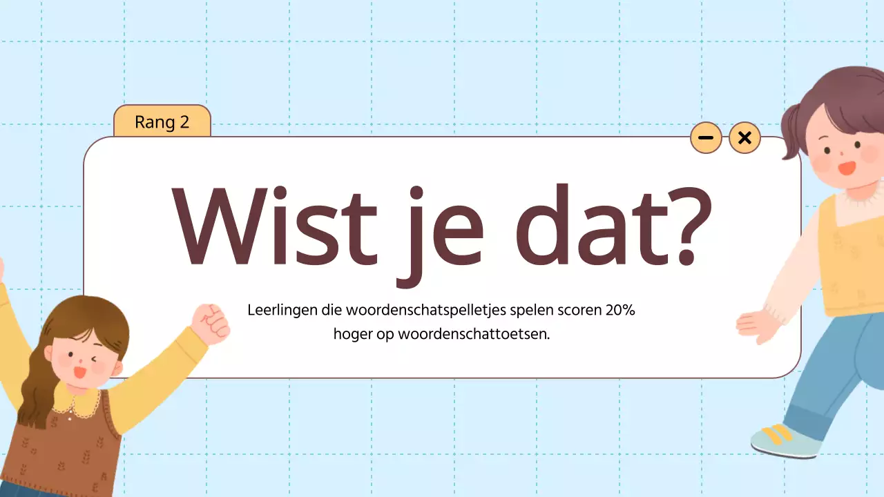 Oranje Animatie Woordenschat Leuke spelletjes Lesmateriaal