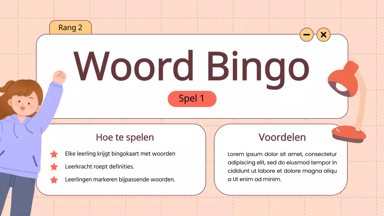 Oranje Animatie Woordenschat Leuke spelletjes Lesmateriaal