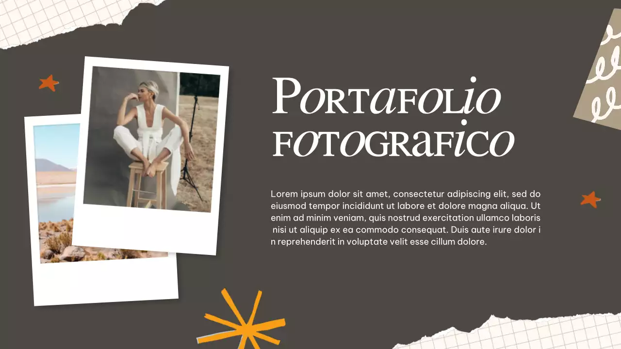 Cartera creativa retro beige