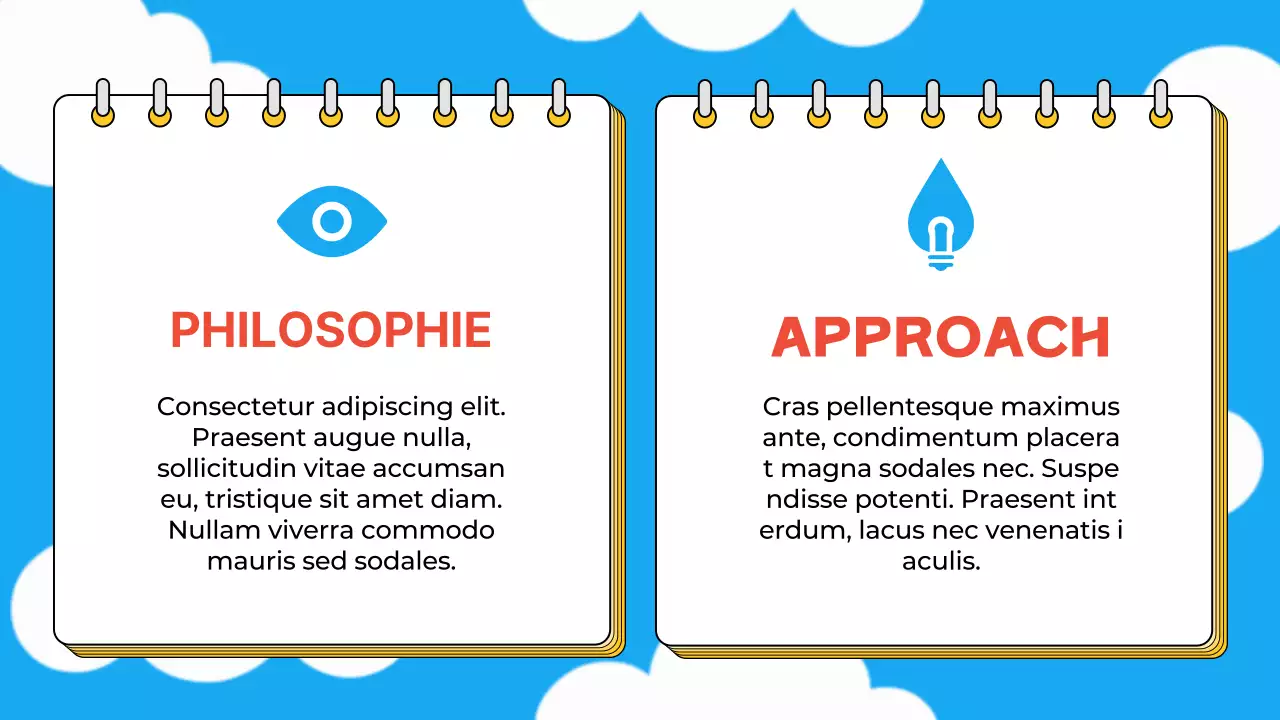 Sky Blue Orange Animation Kindertagesstätte Werbung