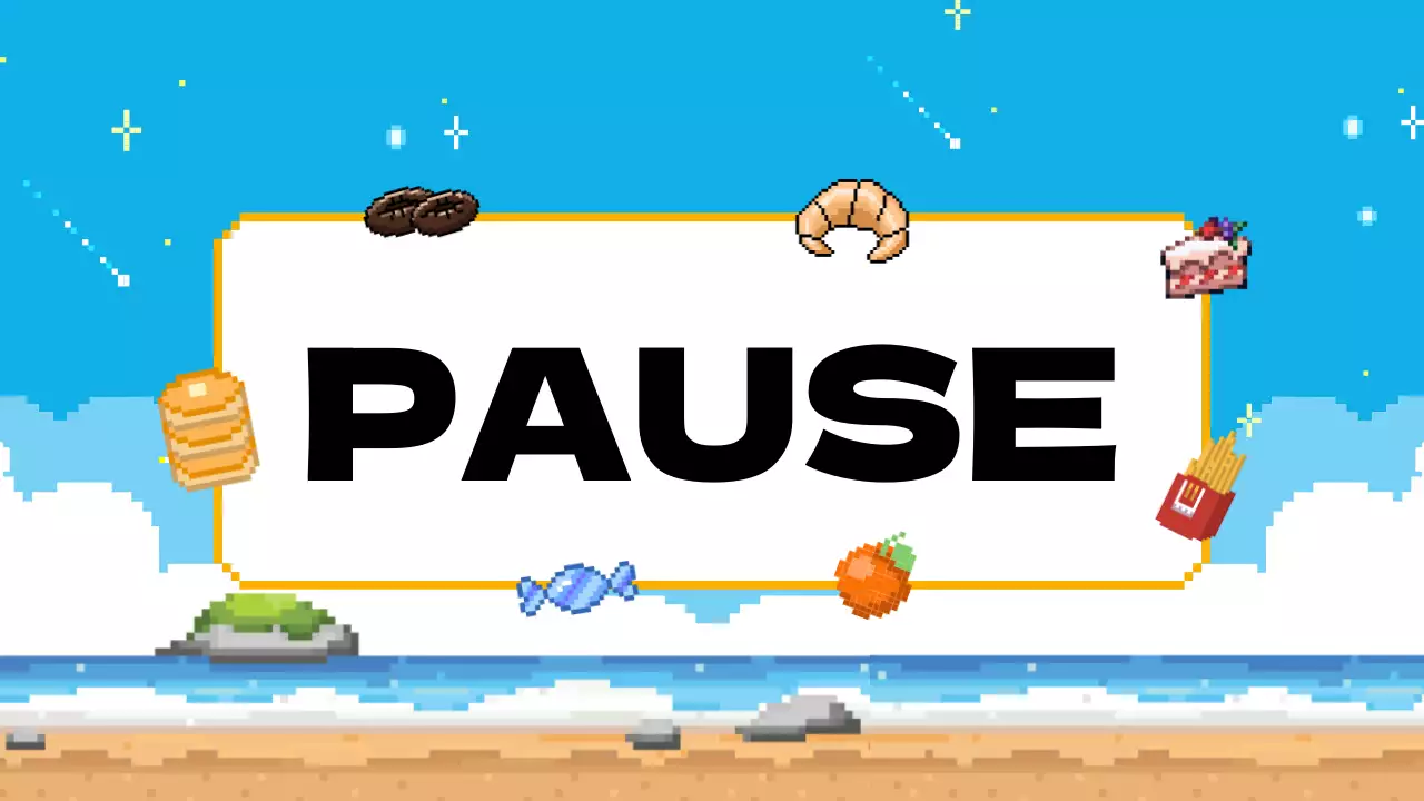 Himmelblau Gelb Animation Klasse Agenda Plan