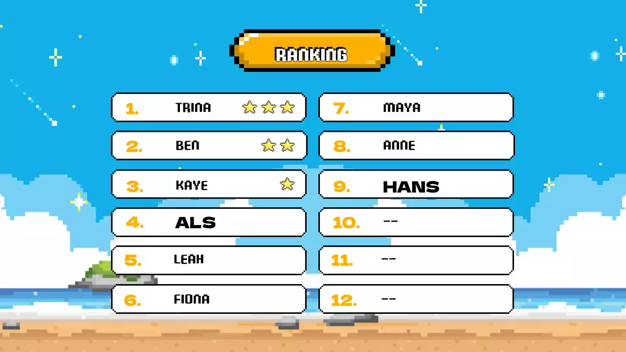 Himmelblau Gelb Animation Klasse Agenda Plan