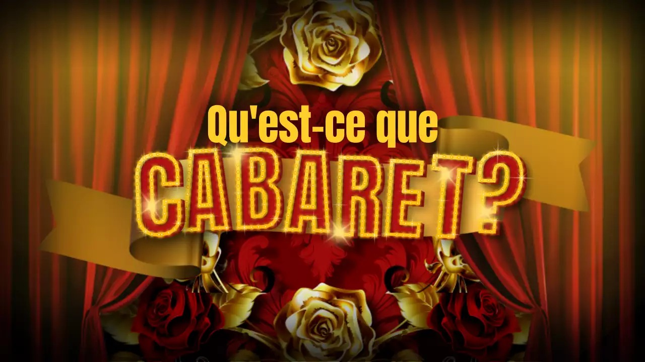 Rouge Noir Flashy Cabaret Lecture Material