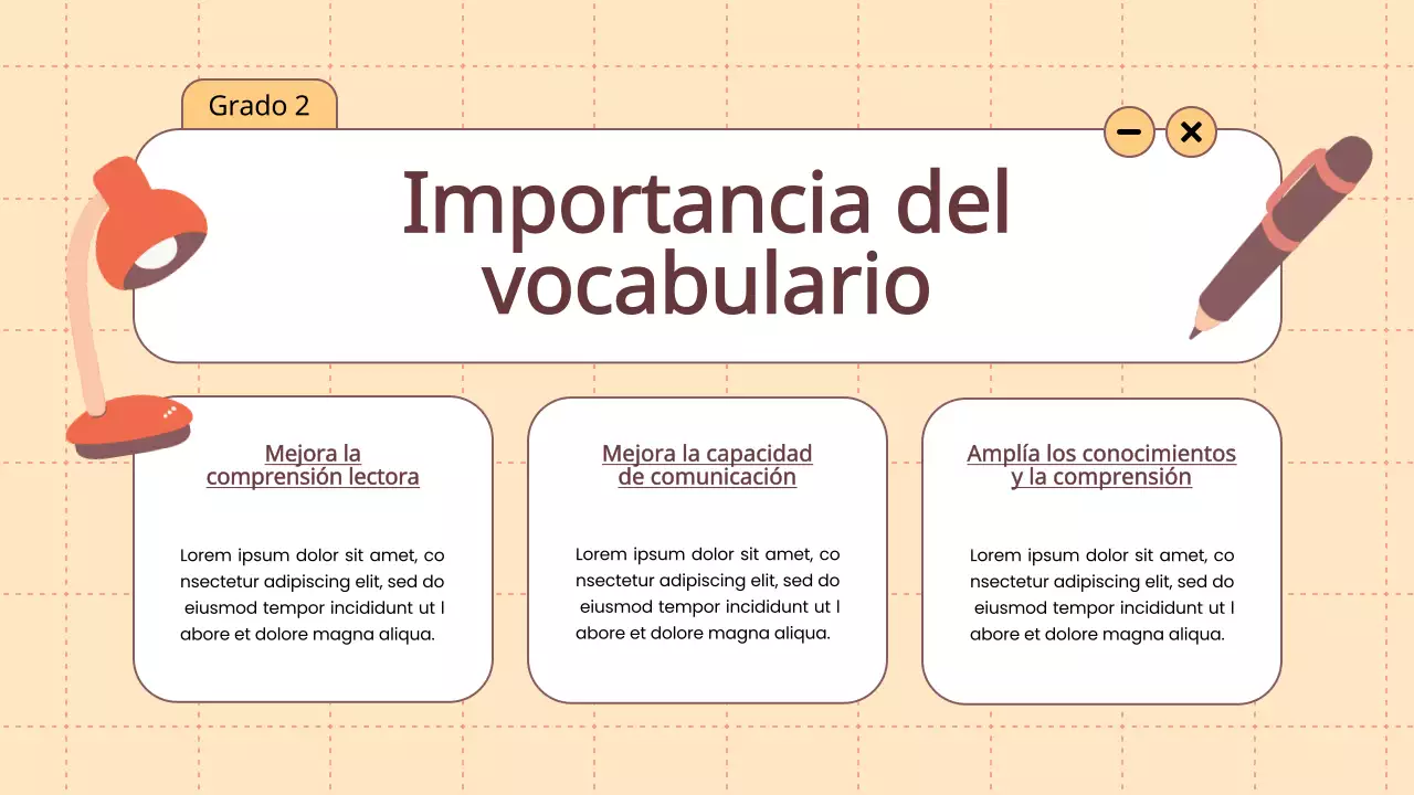 Animación naranja Vocabulario Juegos divertidos Material de clase
