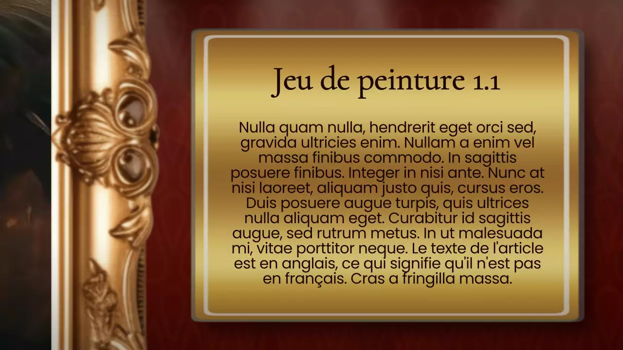 Guide du musée de la Renaissance de l'or vert
