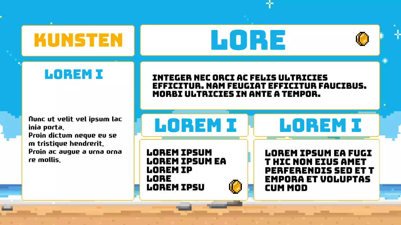 Hemelsblauw Geel Animatie Klassenagenda