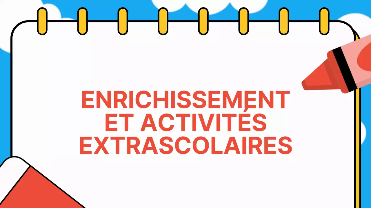 Publicité pour la garderie Sky Blue Orange Animation