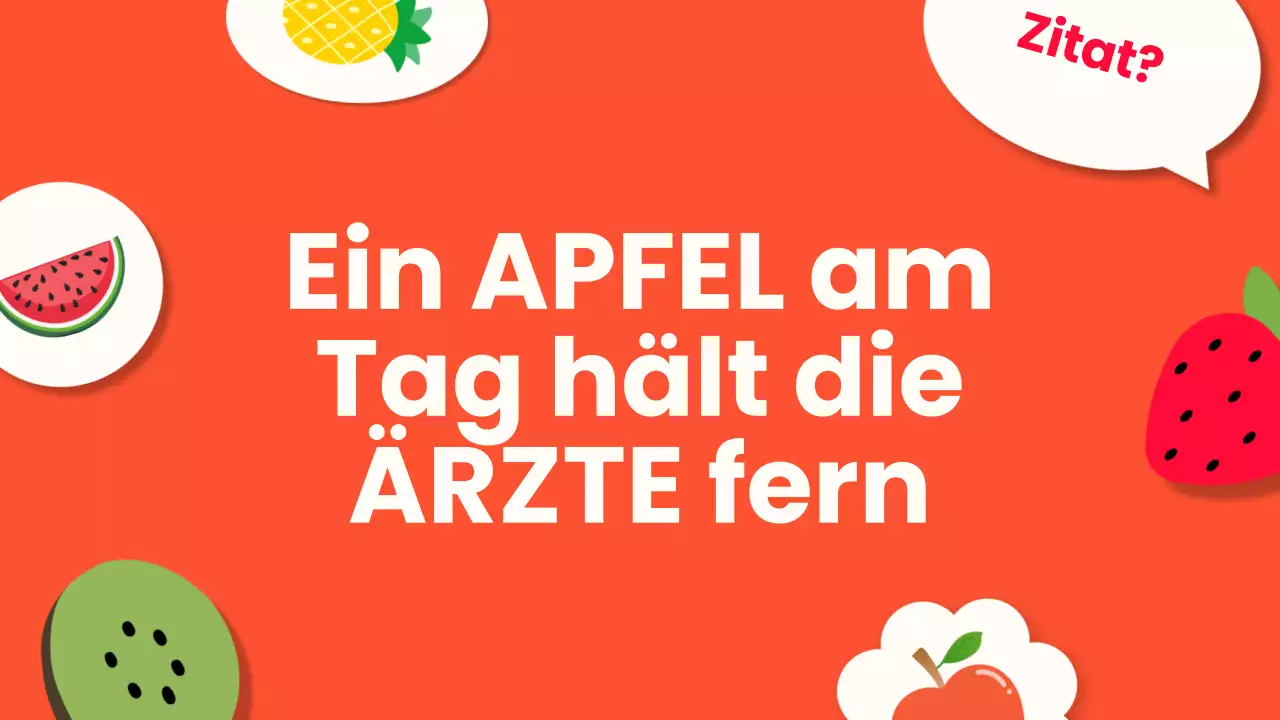 Weiß Orange Modernes Obst Vortragsmaterial