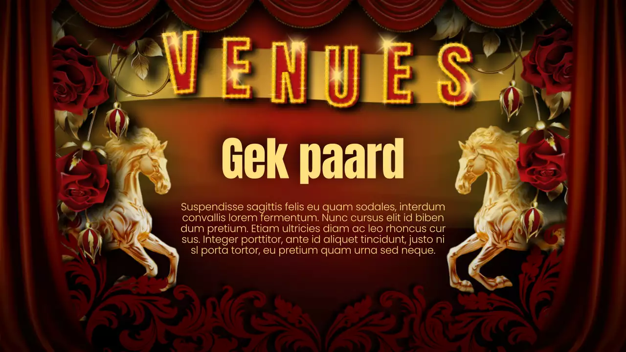 Rood Zwart Flitsend Cabaret Lezingenmateriaal