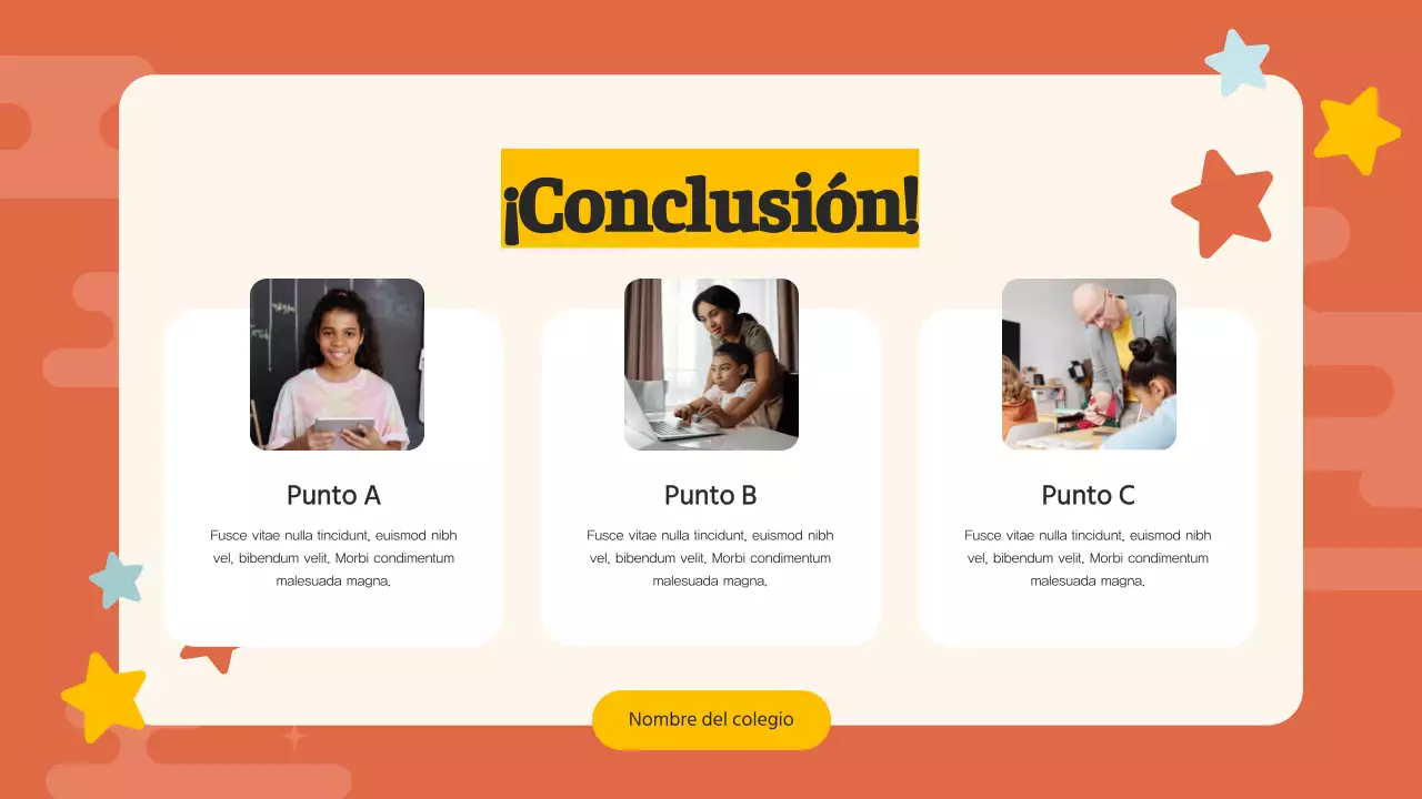 Orange Pop Middle School Guía de Estudio Material de Estudio